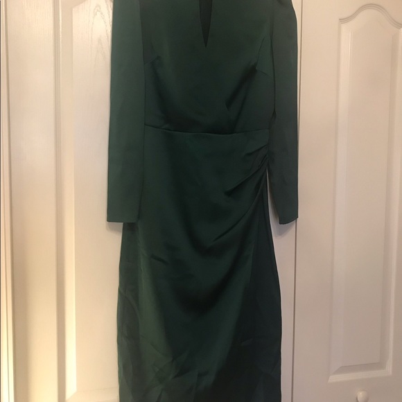 Guess Keyhole Satin Midi Dress - Picture 7 of 12